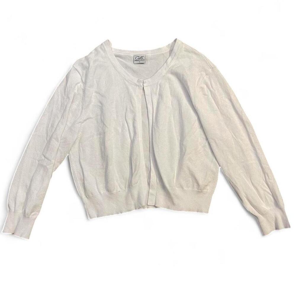 Cielo california brand white cropped